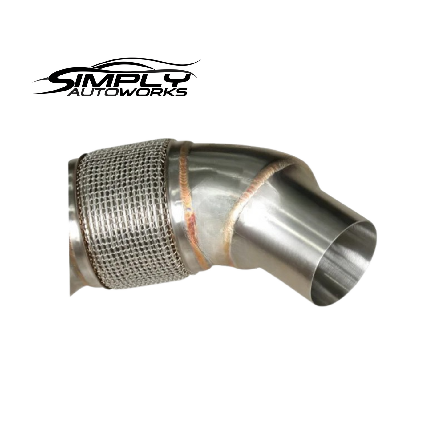 SAW B58 5 Inch Catless Downpipe
