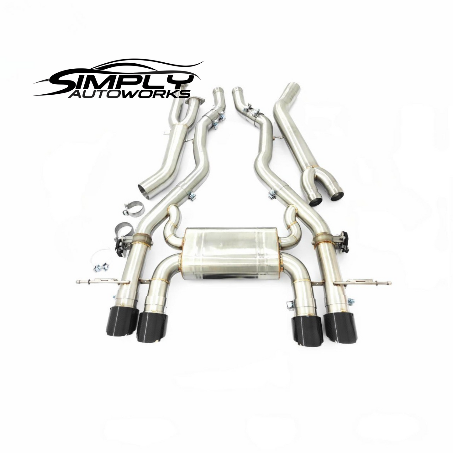 SAW G87 Single Midpipe Valved Catback Exhaust