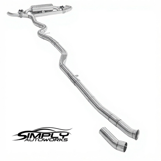 SAW 330i/430i G2X Stainless Valved Exhaust