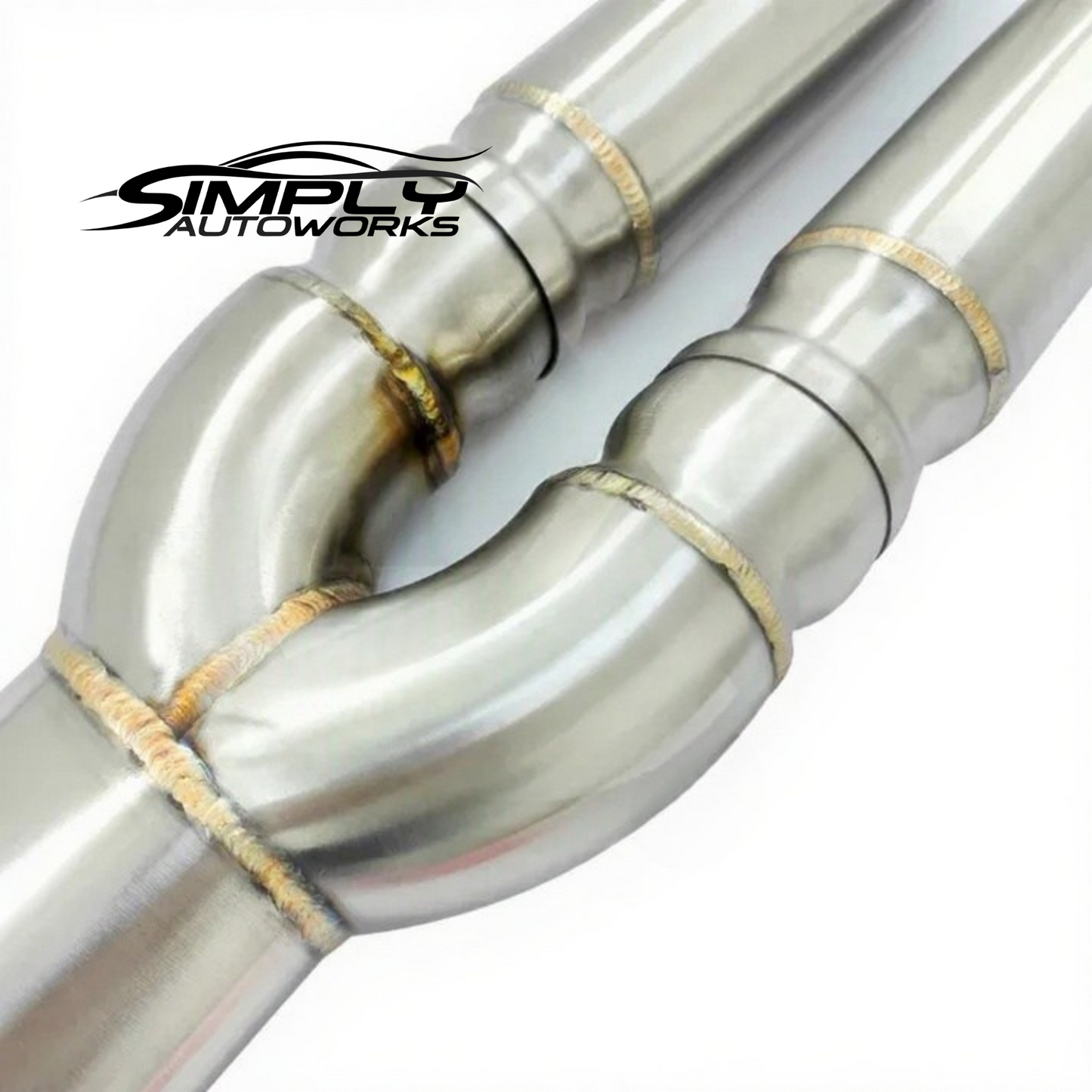 SAW X3M/X4M Single Midpipe Exhaust Stainless