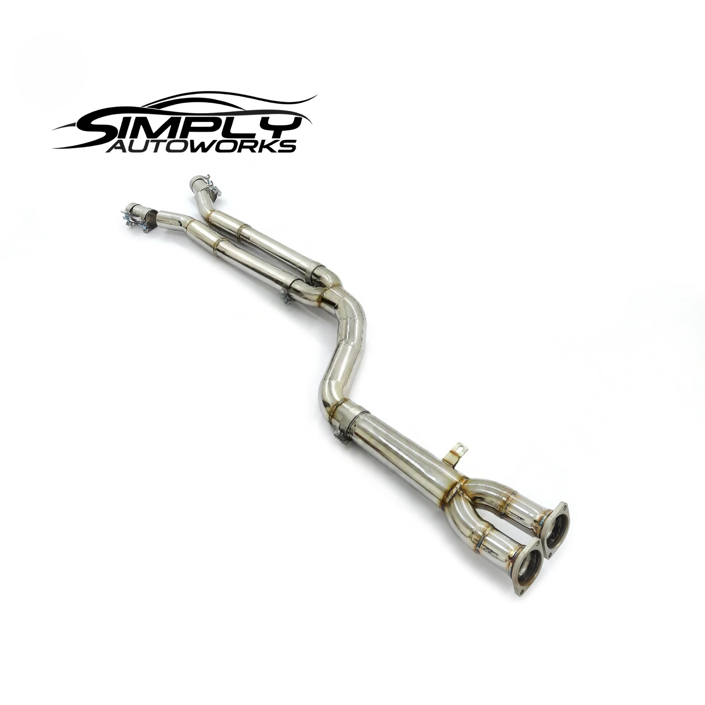 SAW X3M/X4M Single Midpipe Resonated