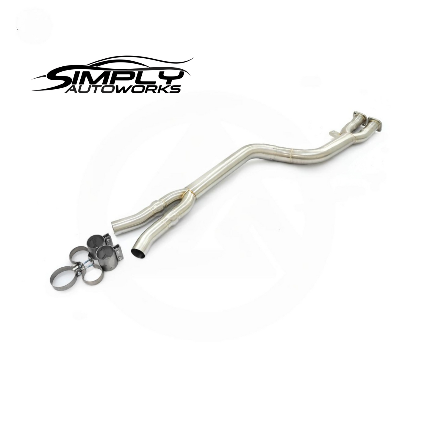 SAW X3M/X4M Single Non-Resonated Midpipe