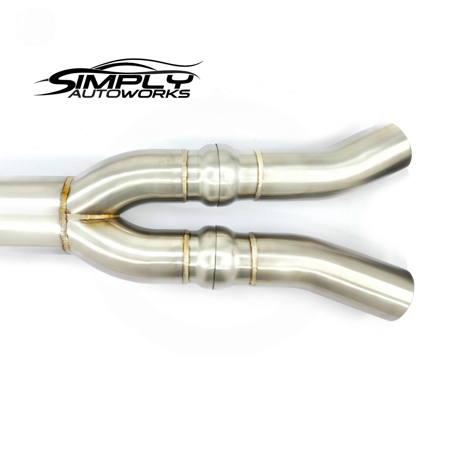 SAW X3M/X4M Single Non-Resonated Midpipe