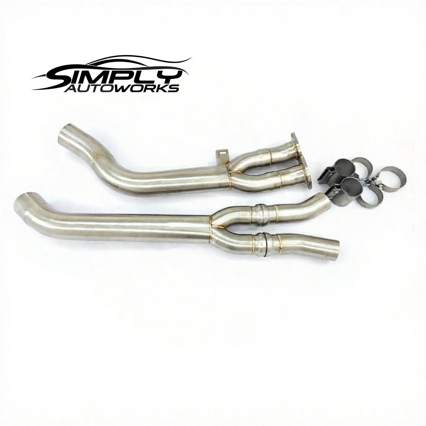 SAW X3M/X4M Single Non-Resonated Midpipe