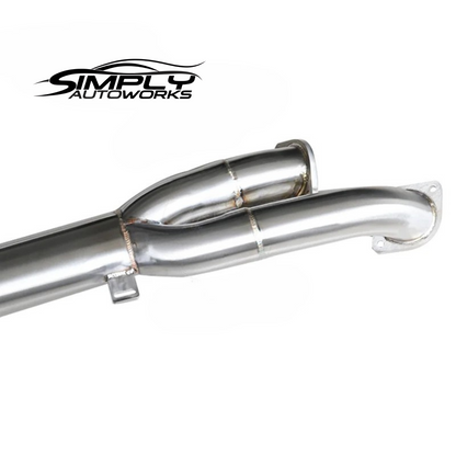 SAW G87 Single Non-Resonated Midpipe