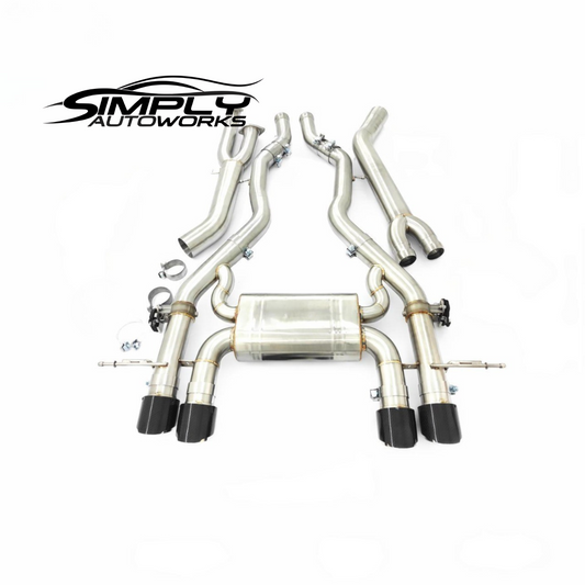 SAW G87 Single Midpipe Valved Catback Exhaust