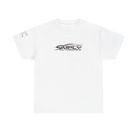 Simply AutoWorks Signature Tee White