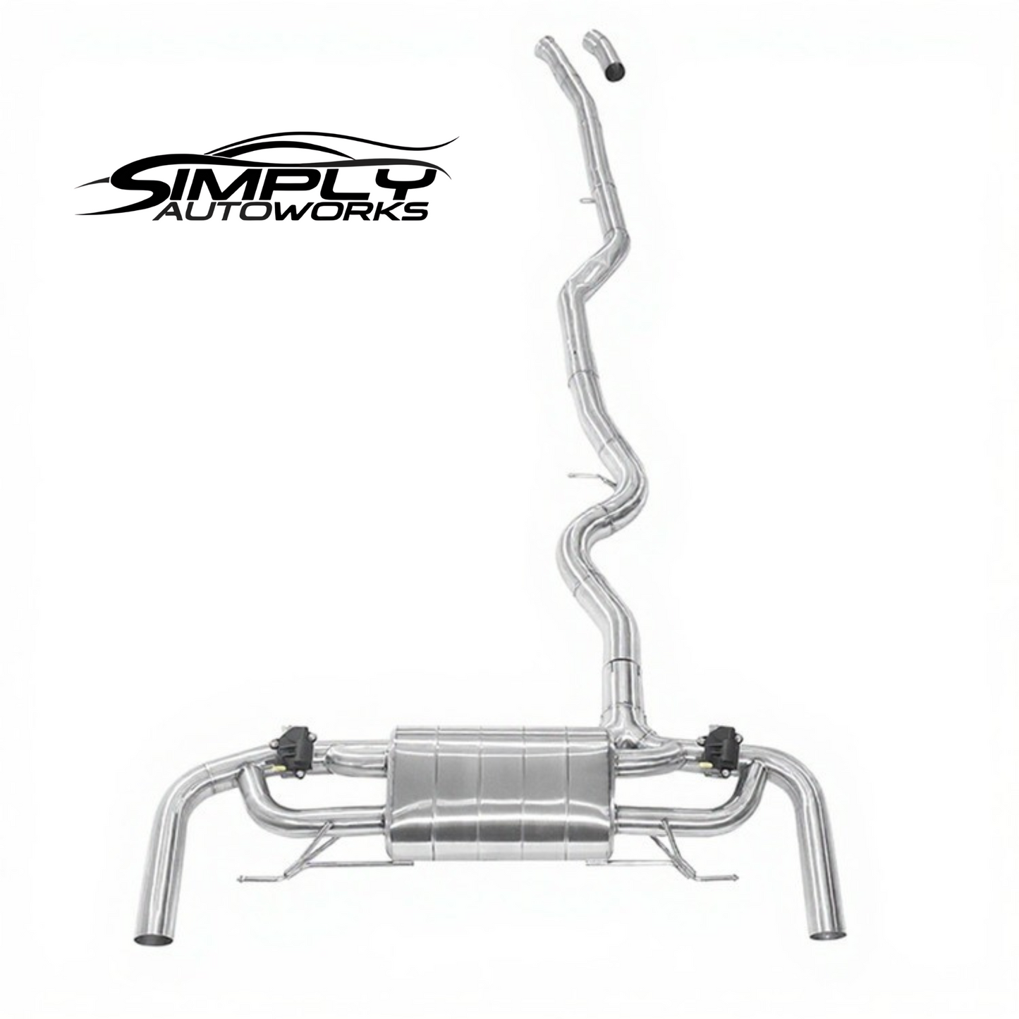 SAW 330i/430i G2X Stainless Valved Exhaust