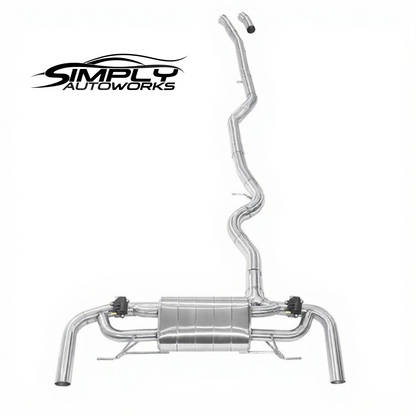 SAW 330i/430i G2X Stainless Valved Exhaust
