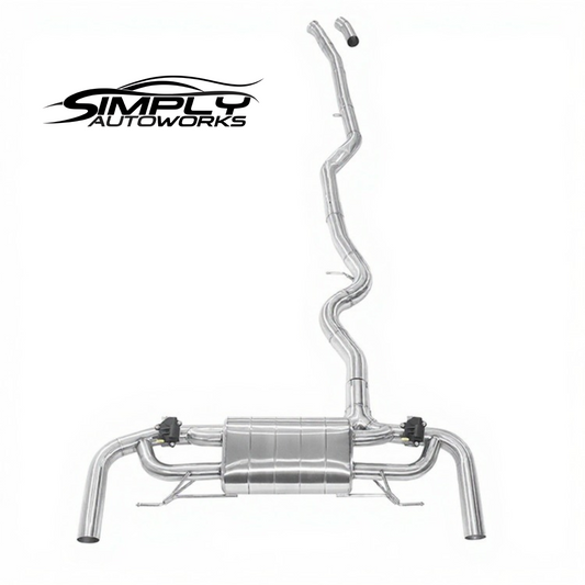 SAW 330i/430i G2X Stainless Valved Exhaust
