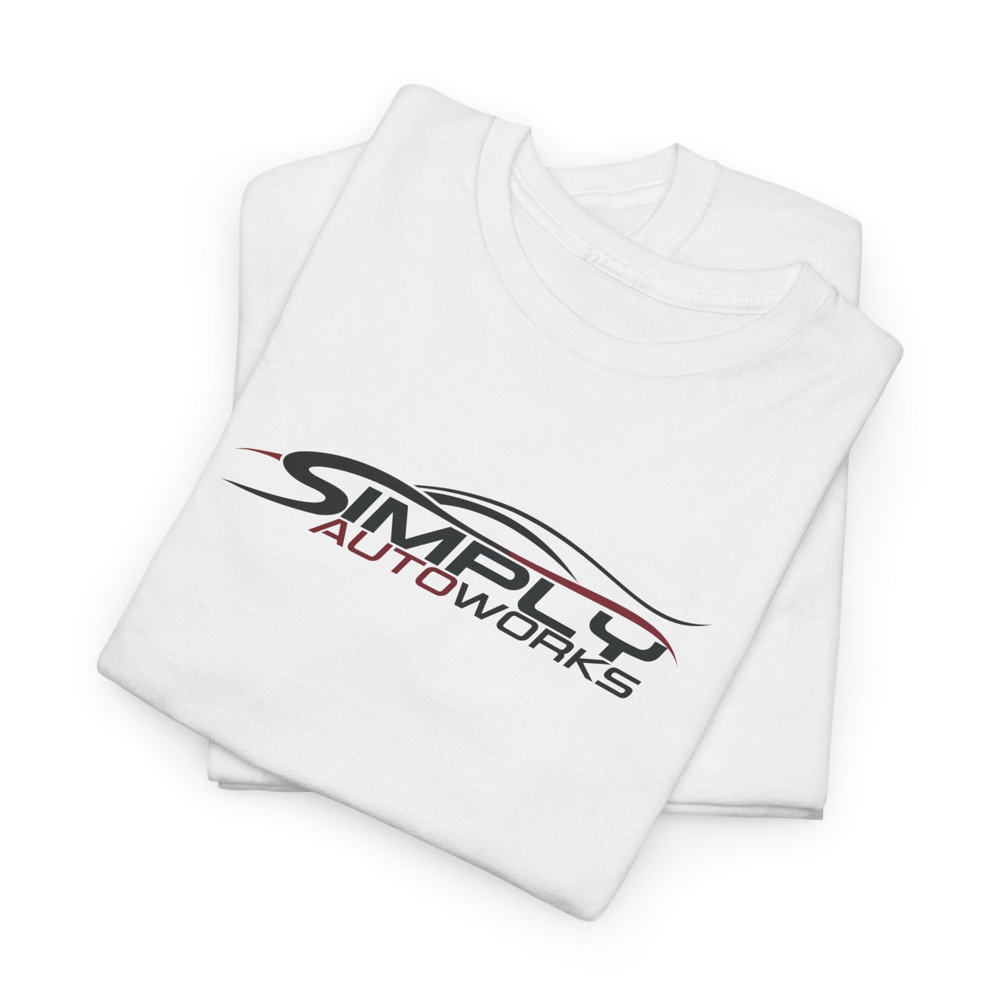 Simply AutoWorks Signature Tee White