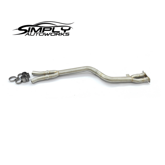SAW X3M/X4M Single Non-Resonated Midpipe