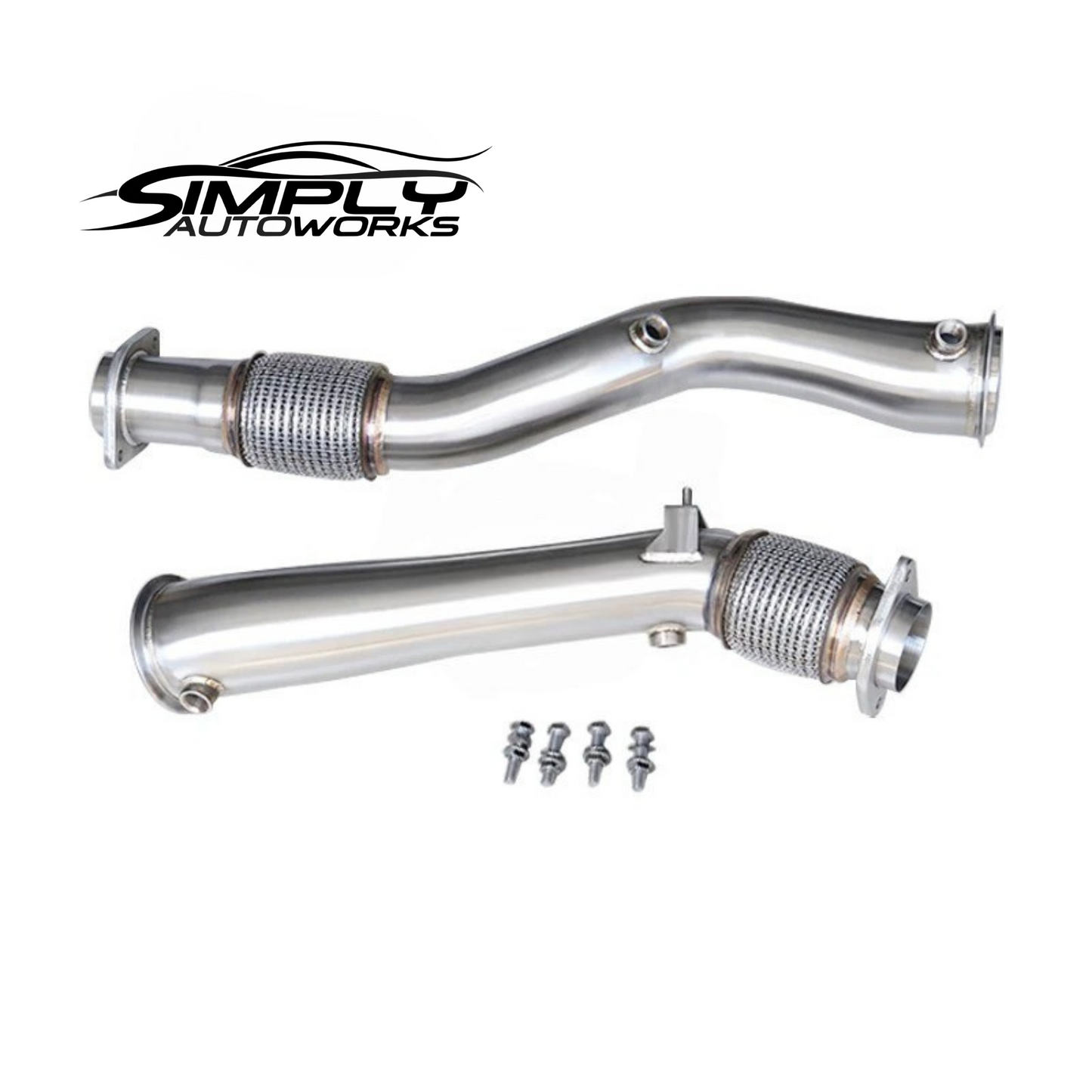 SAW X3M/X4M Catless Downpipes