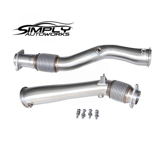 SAW X3M/X4M Catless Downpipes