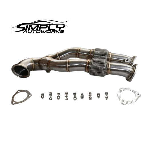 SAW RS3 TTRS 4 Inch Catless Downpipe