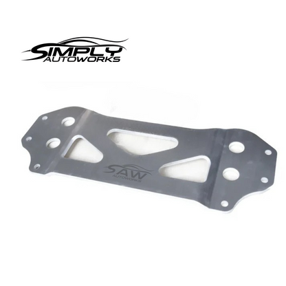 SAW G8X M3 M4 Two Piece Non-Resonated Midpipe with Brace